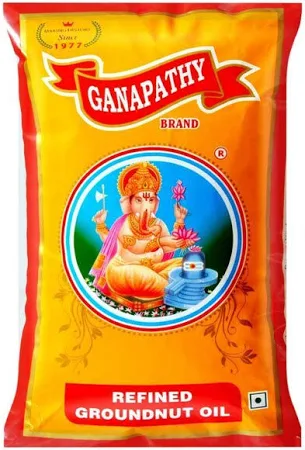 Ganapathy Refined Groundnut oil 1 L